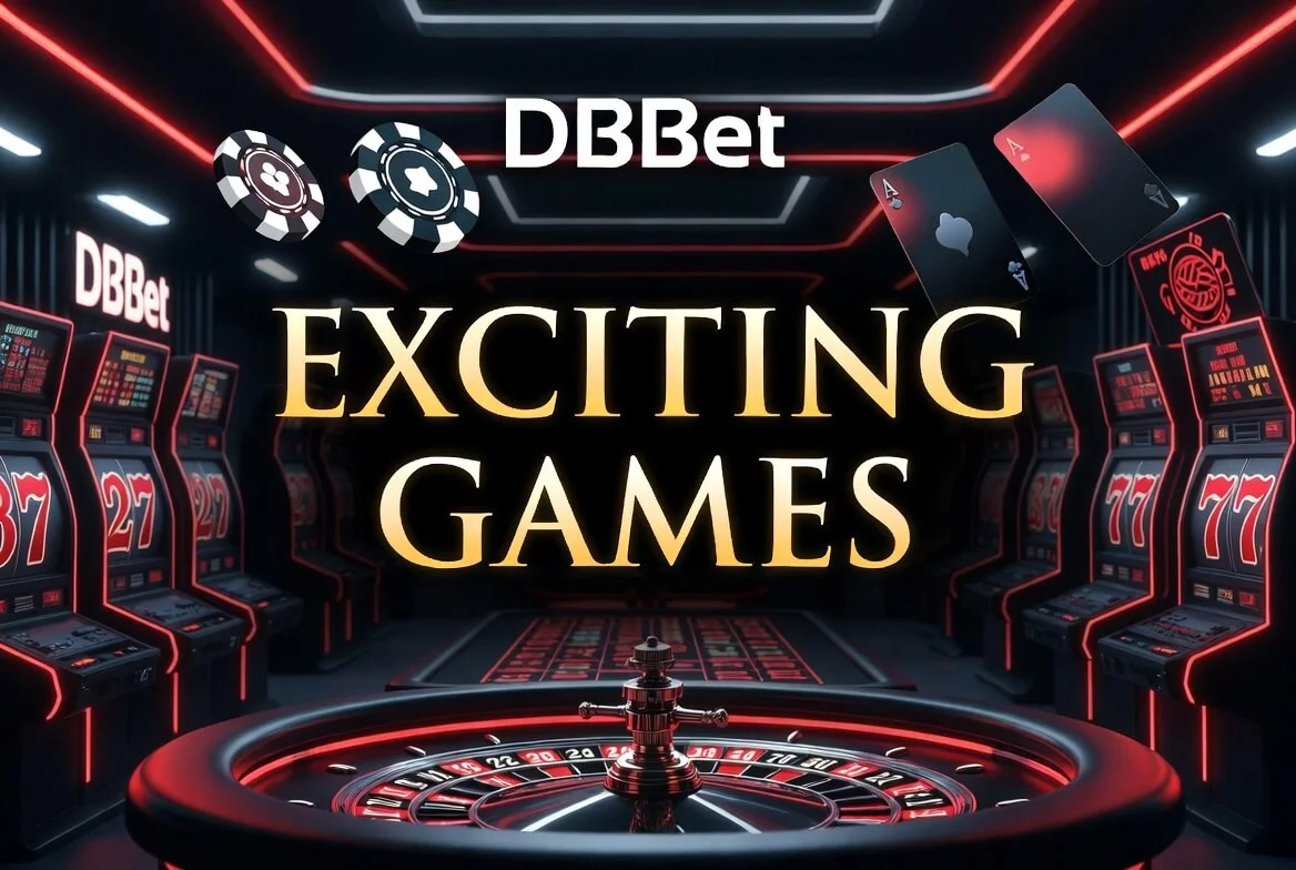 DBBet kazino o'yinlari va slotlar to'plami