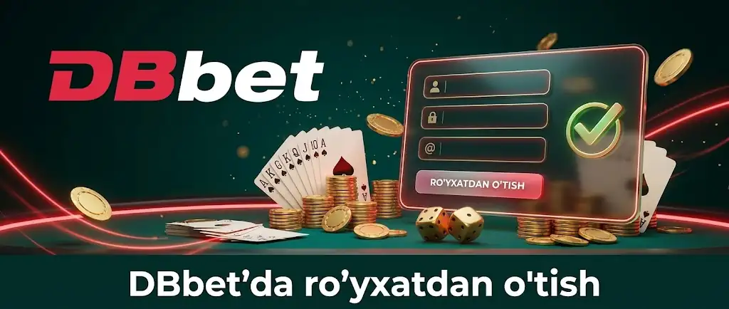 DBbet'da ro'yxatdan o'tish shakli